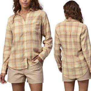 PATAGONIA Lightweight A/C Button-Down Women’s Shirt Size Small
